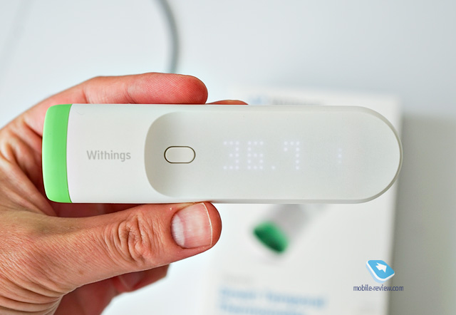 Обзор умного термометра Withings Thermo