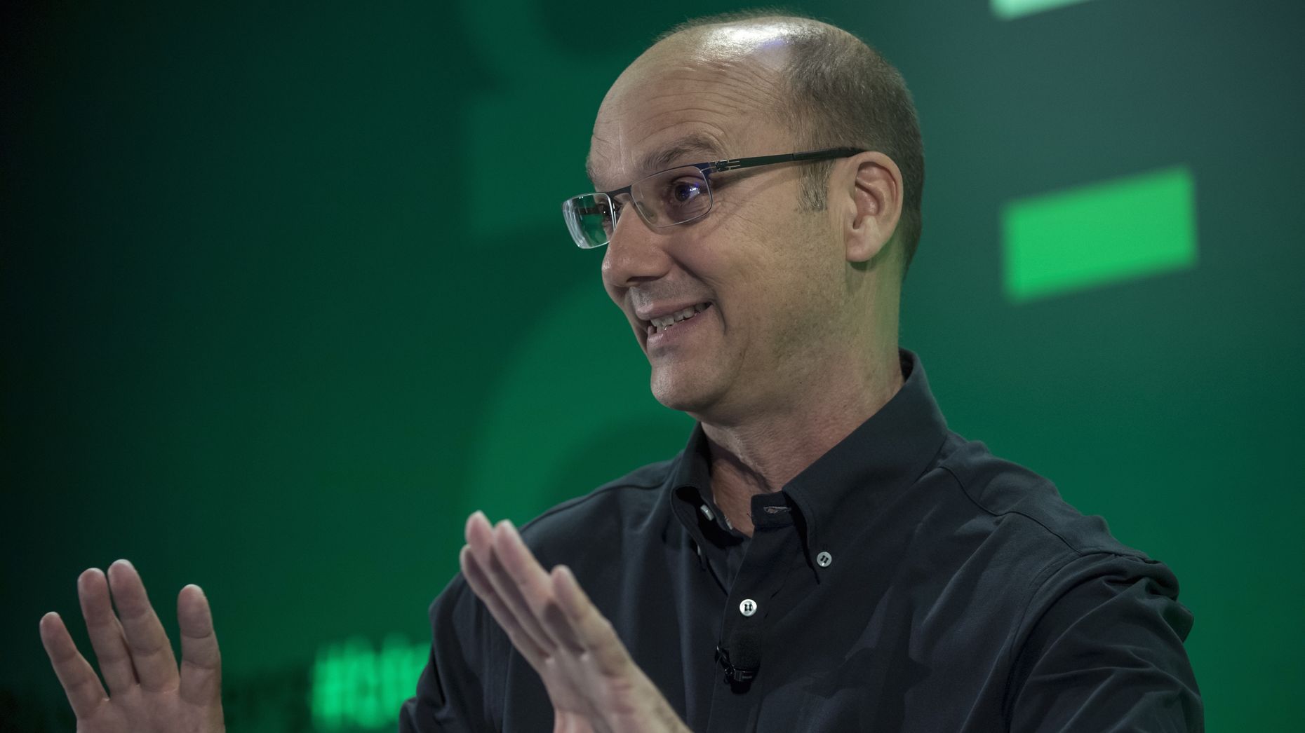 Andy Rubin, venture partner at Redpoint Ventures, speaks during the Bloomberg Technology Conference in San Francisco, California, U.S., on Tuesday, June 14, 2016. The Bloomberg Technology Conference, which brings together companies and chief executive officers from around the world that strive to be inventive and innovative, the institutions that spawn and support inventors, and the disruptive inventors themselves runs through June 14. Photographer: David Paul Morris/Bloomberg