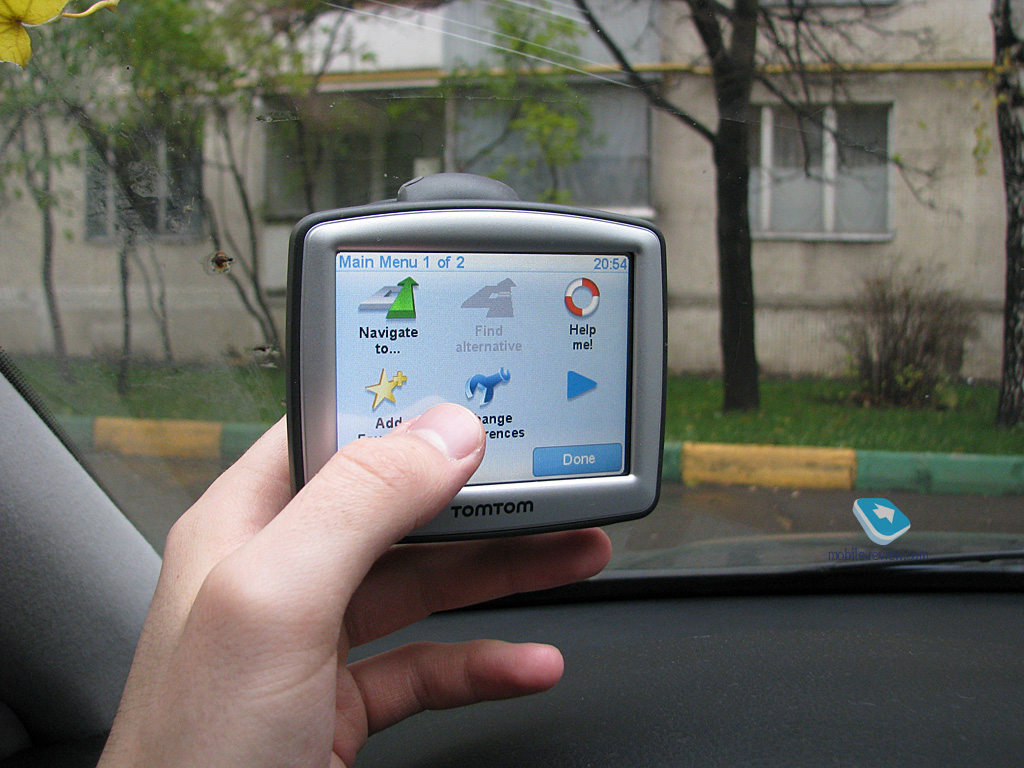Mobile-review.com Обзор GPS-навигатора TomTom ONE