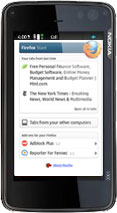 Вышел новый браузер для Maemo и Android - Firefox 4 (beta1) Device-n900