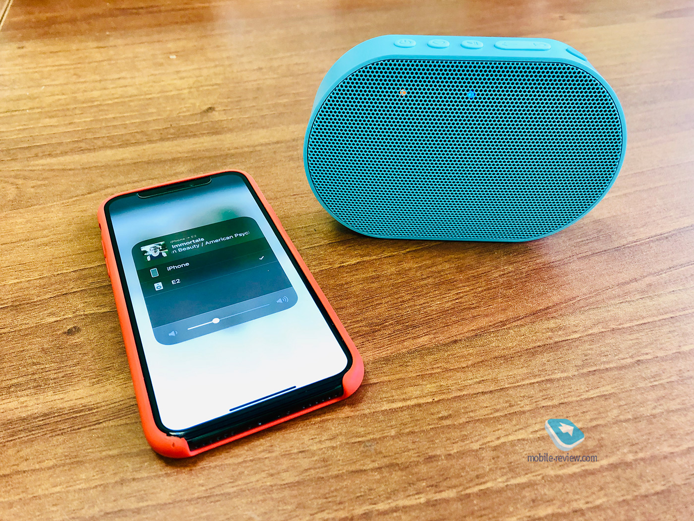 Überprüfung des drahtlosen Lautsprechers GGMM E2: Wi-Fi , Bluetooth und AirPlay zum Preis von JBL Go