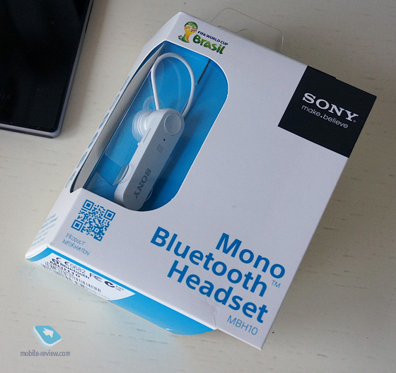 Bluetooth-гарнитура Sony MBH-10