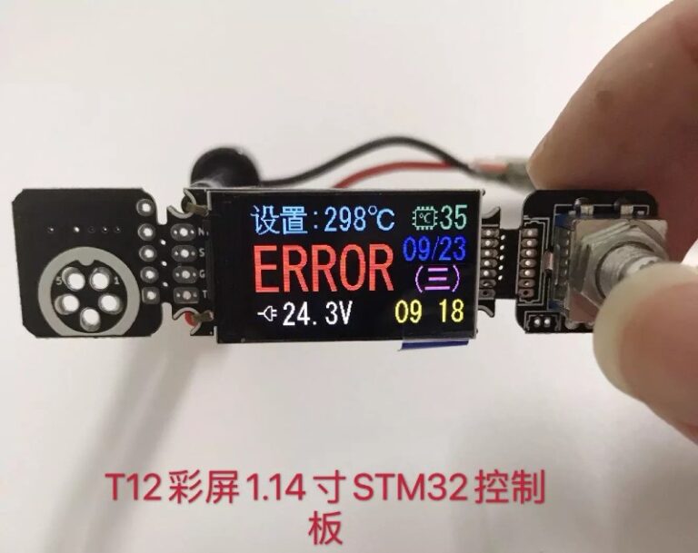 Модернизация usb паяльника установка микропроцессора stm32