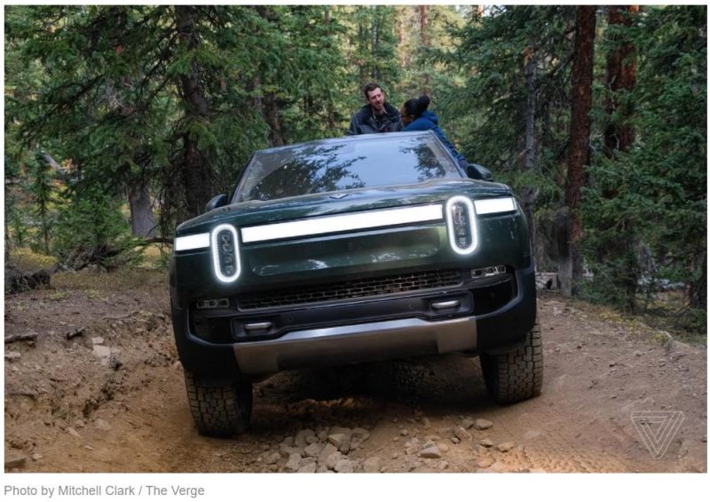 Rivian электромобиль производитель страна