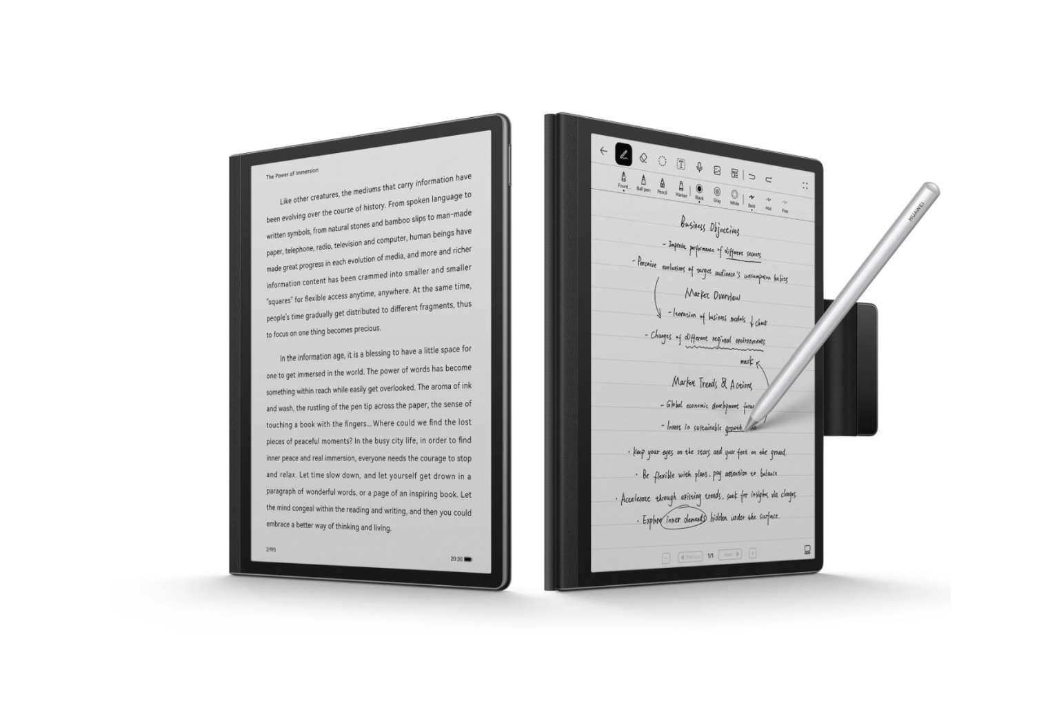 Huawei MatePad Paper — планшет с e-ink экраном и поддержкой стилуса ...