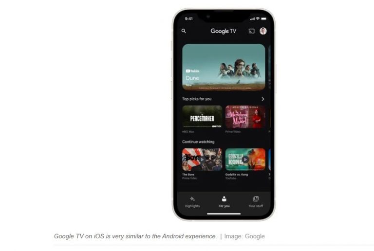 Приложение Google TV стало доступно пользователям iOS — Mobile-review