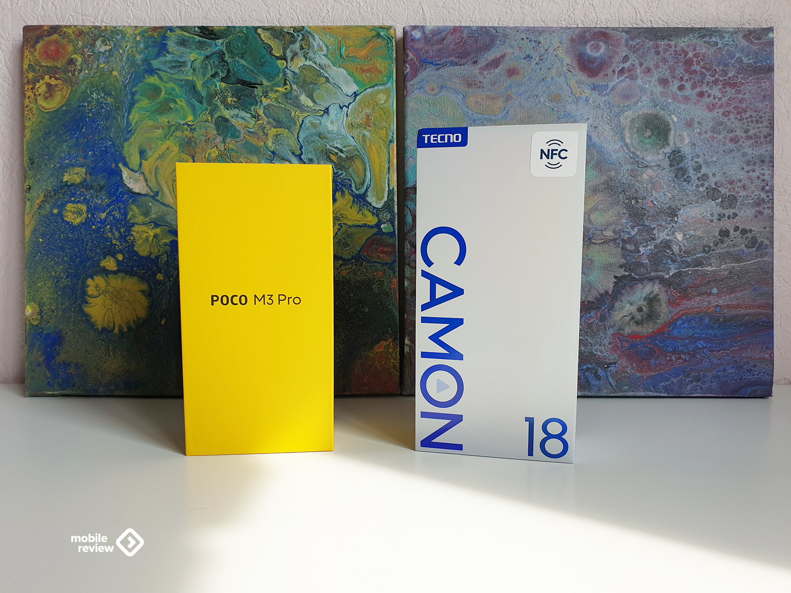 Сравнение: POCO M3 Pro против Tecno Camon 18