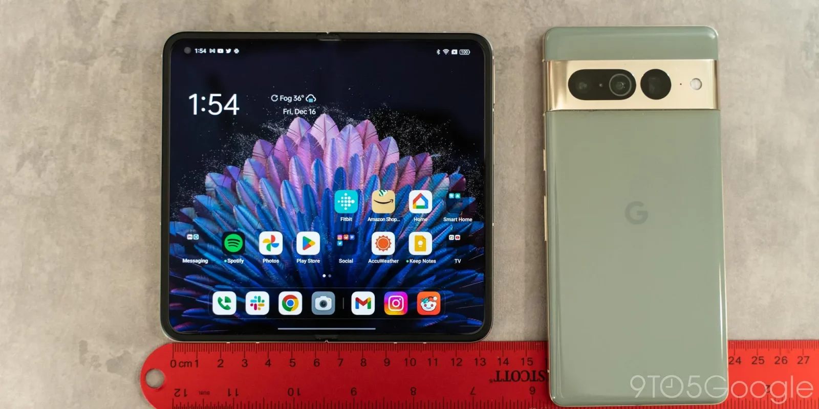 Google Pixel Fold может быть тяжелее, чем Samsung Galaxy Fold 4 —  Mobile-review.com — Все о мобильной технике и технологиях