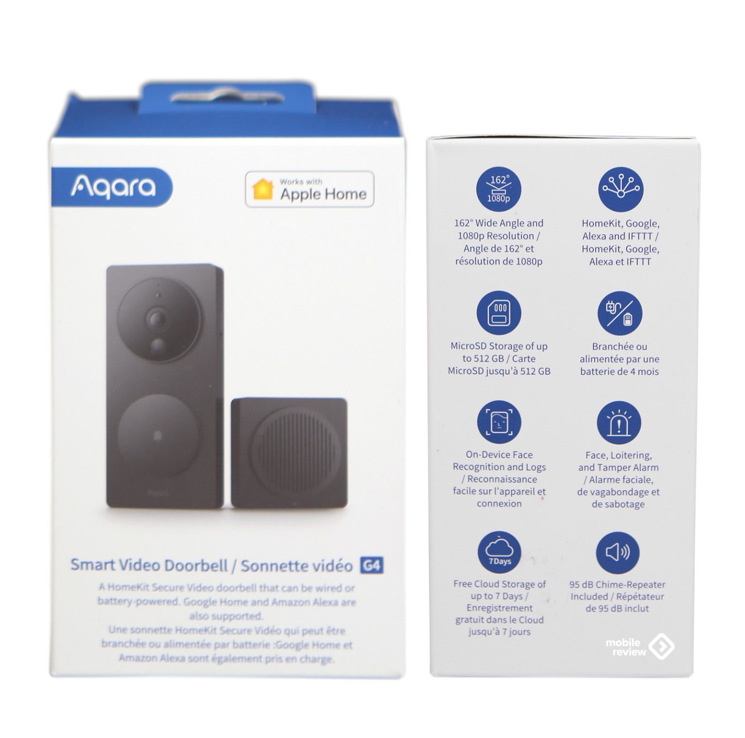 Умный видеозвонок Aqara Smart Video Doorbell G4 — Mobile-review.com ...