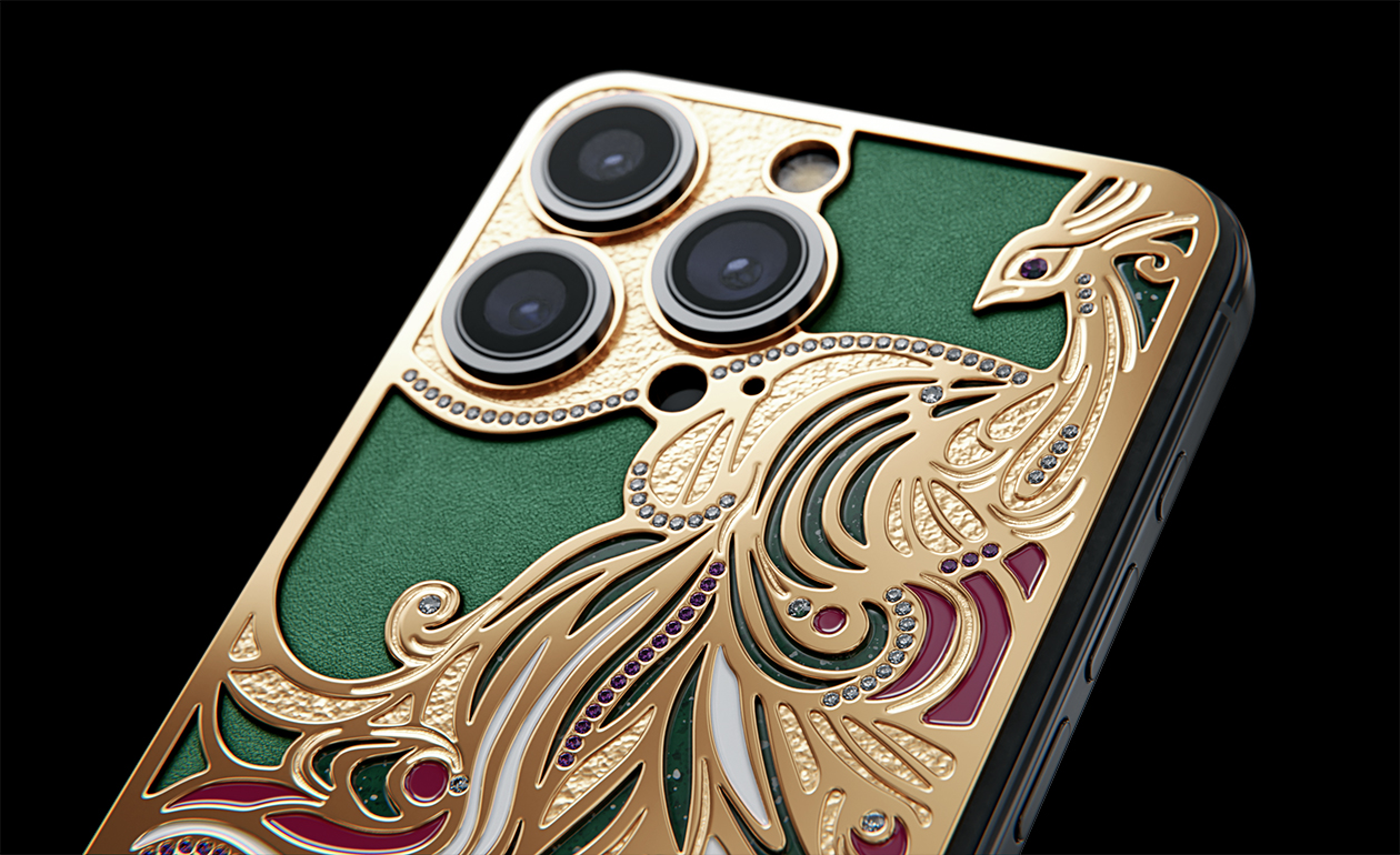 Бренд Caviar випустив лімітовану серію ювелірних iPhone 15 Pro "Garden of Eden" до 14 лютого