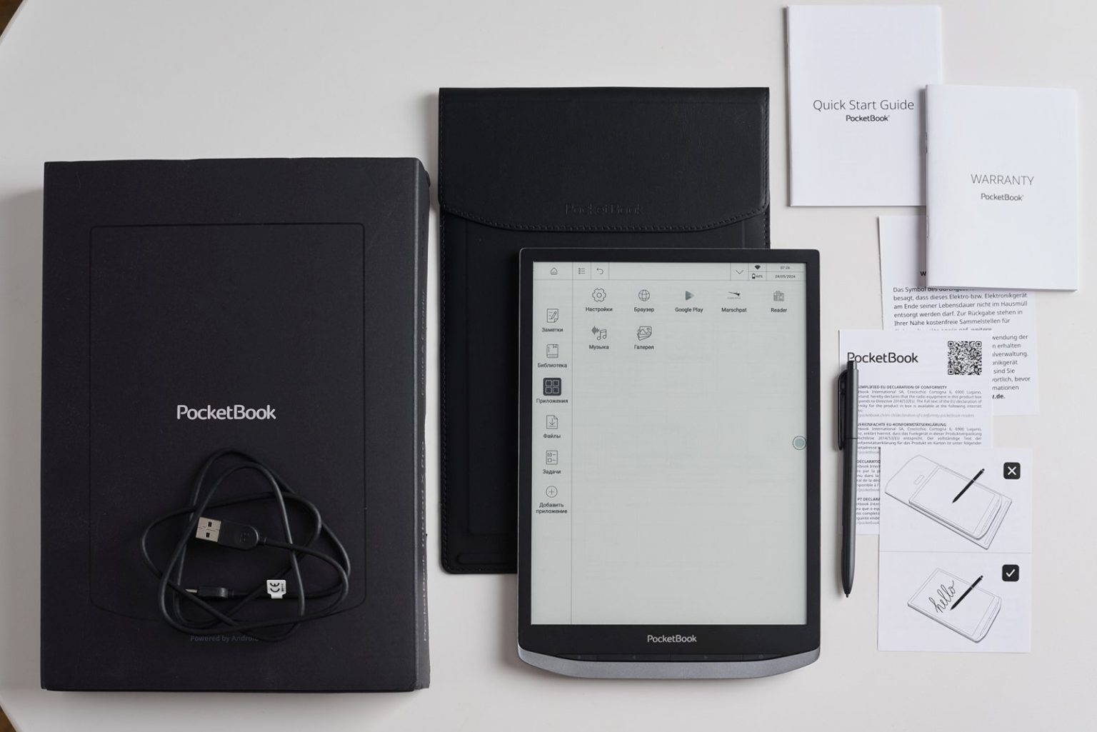 Мини-обзор ридера PocketBook 1040D InkPad X Pro на Android — Mobile ...