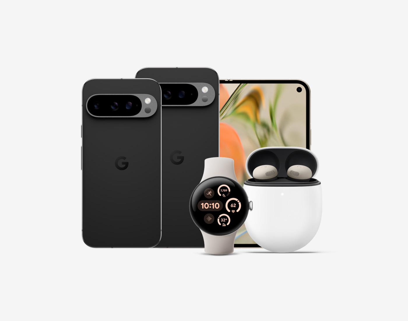 Новая линейка устройств Google Pixel – флагманы, часы, наушники ...