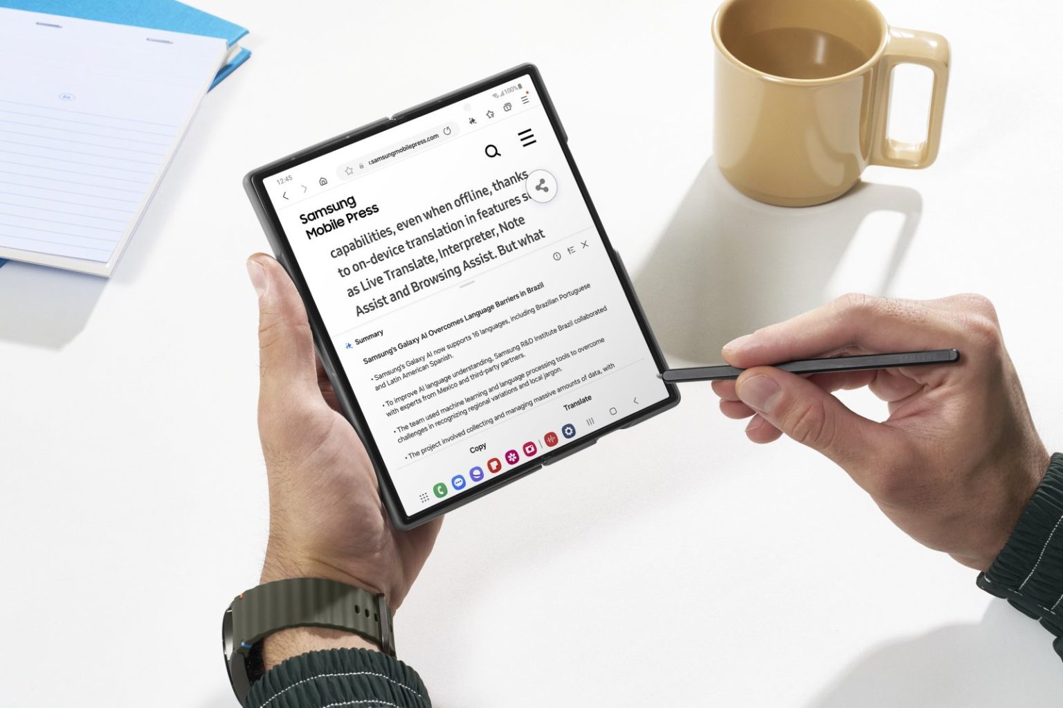Обзор раскладного флагмана Samsung Galaxy Z Fold6 (SM-F956B/DS ...