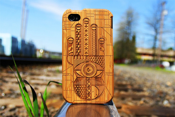 Деревянные чехлы для телефона от Kerf Cases