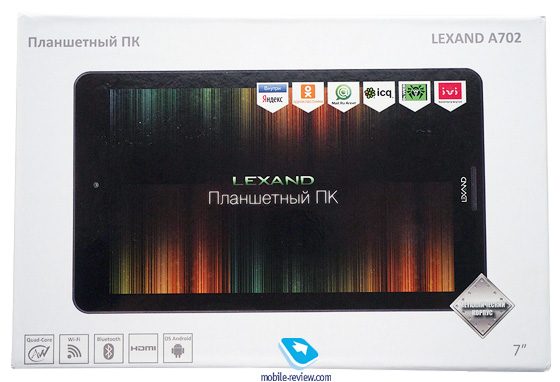 Планшет Lexand A702