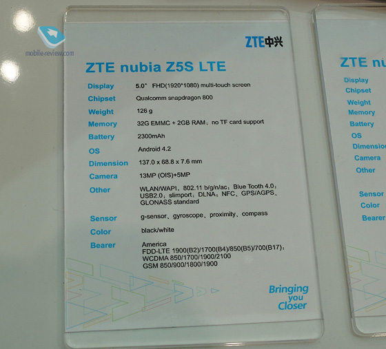 ZTE Nubia Z5S LTE