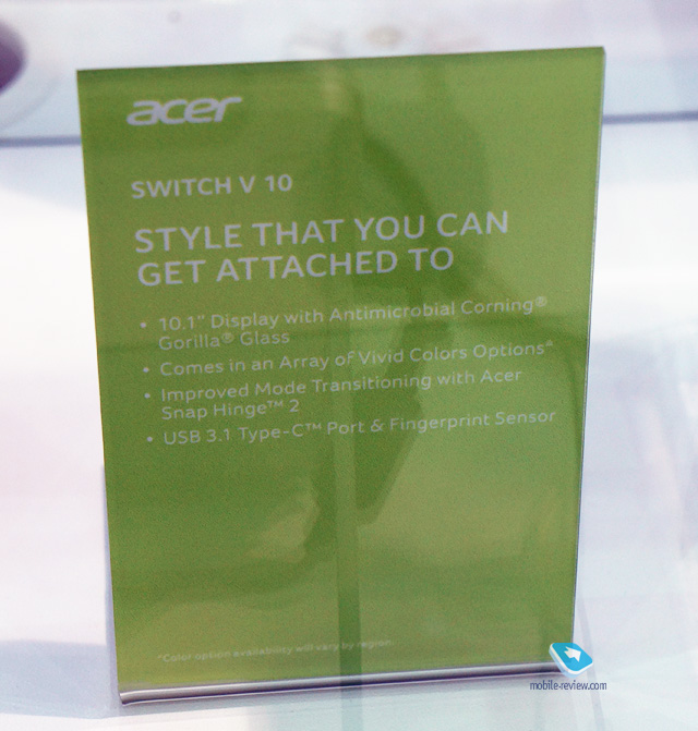 Computex 2016 Acer booth