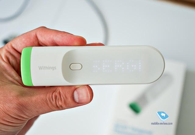 Обзор умного термометра Withings Thermo
