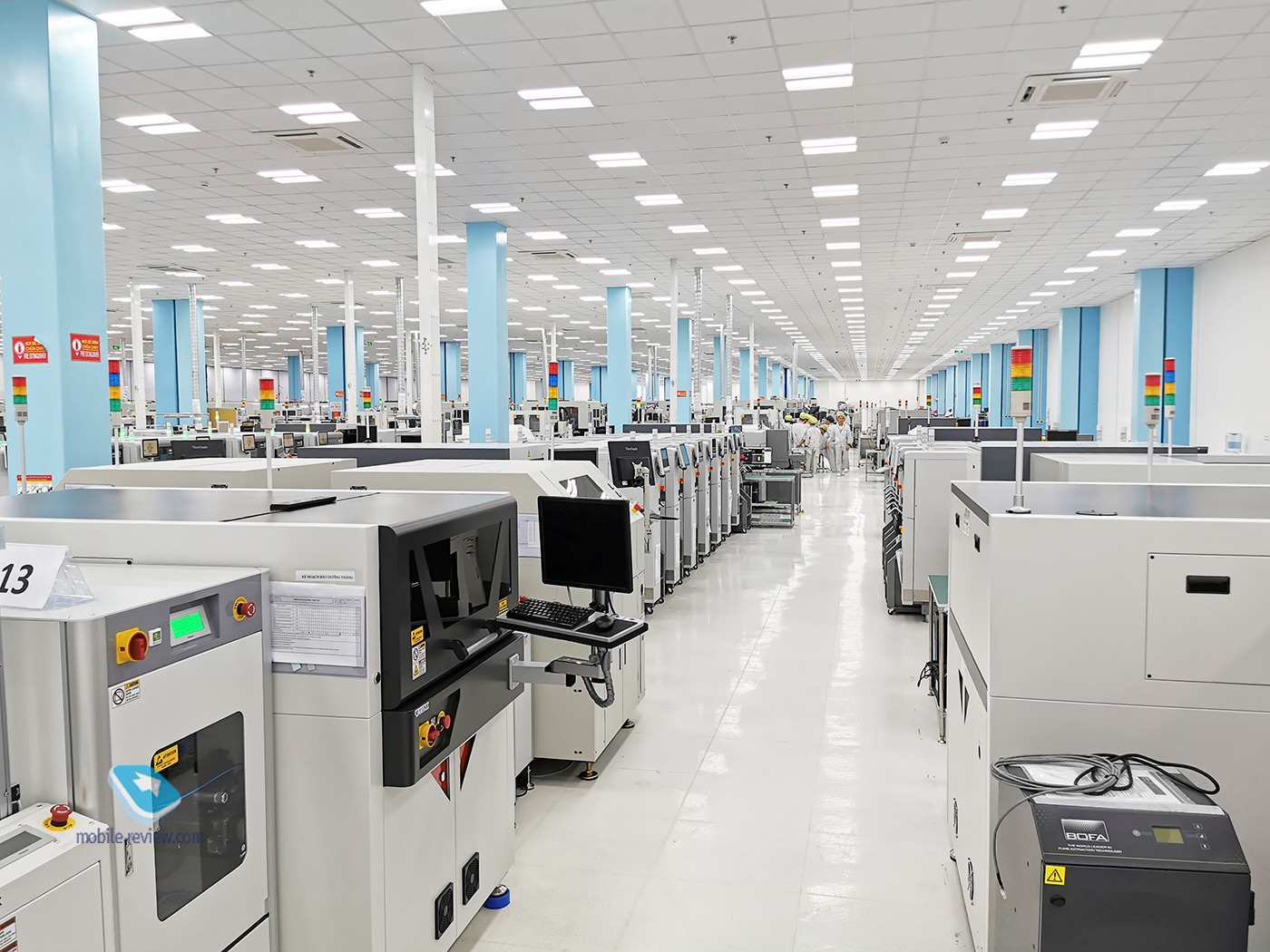 #Echo47: wie die Fabrik für Smartphones Herstellung