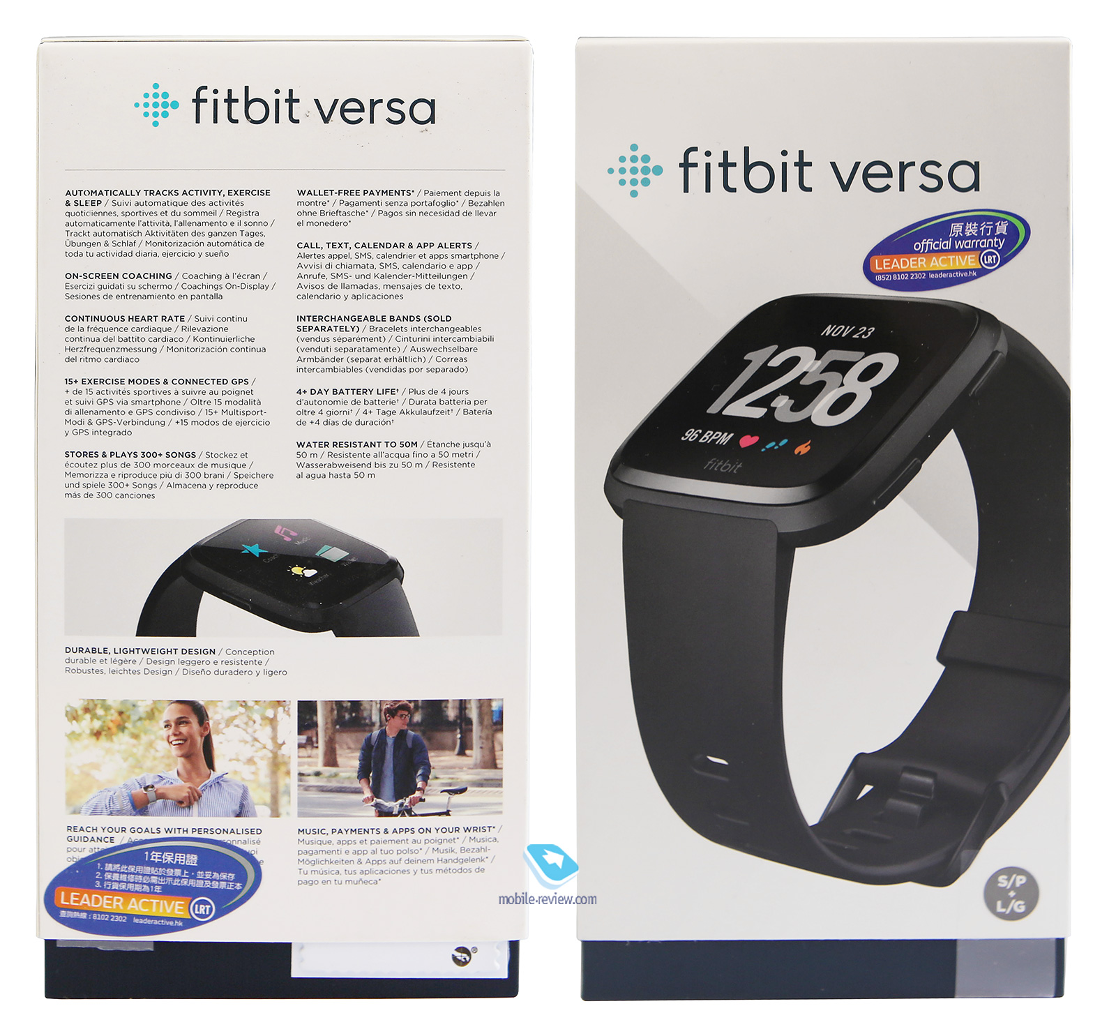 Умные часы для фитнеса FitBit Versa