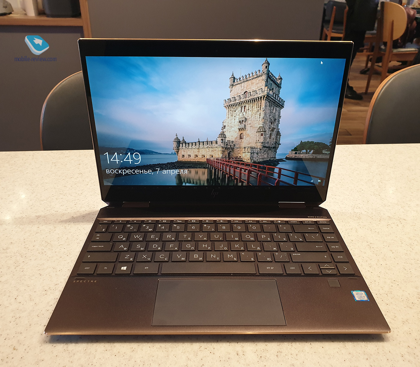 Очень красивый ноутбук: HP SPECTRE x360
