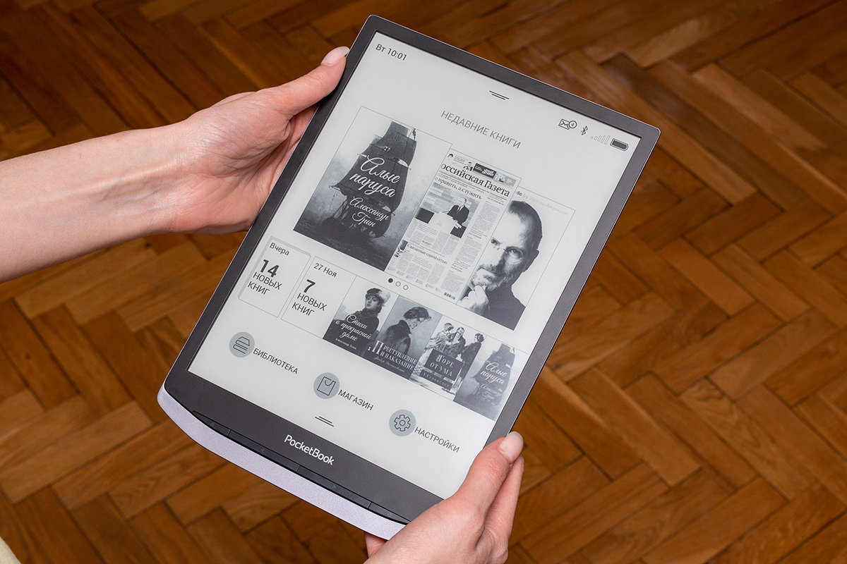 Обзор PocketBook X – самого доступного 10-дюймового ридера с экраном E Ink на рынке
