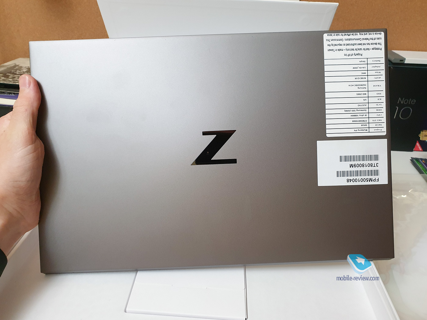 Знакомство с HP ZBook Create G7