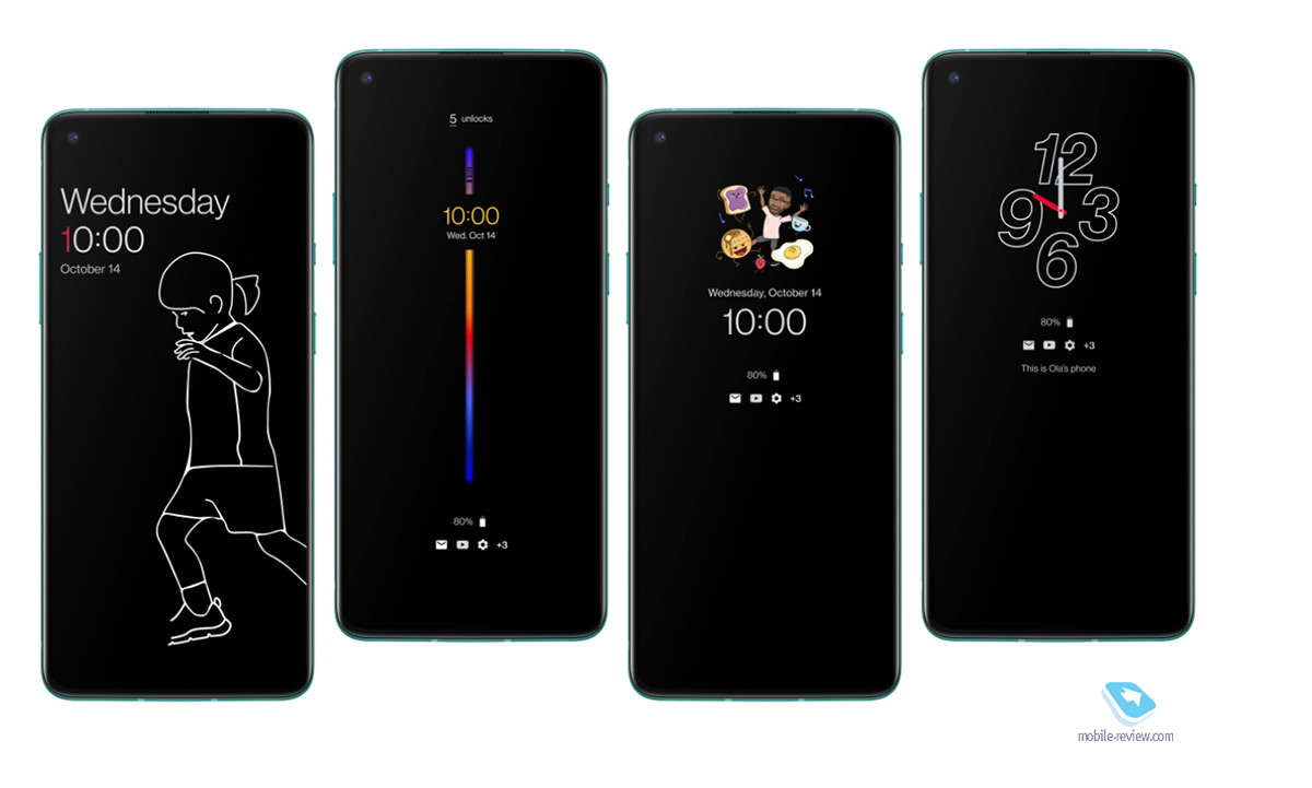  OnePlus 8T:      