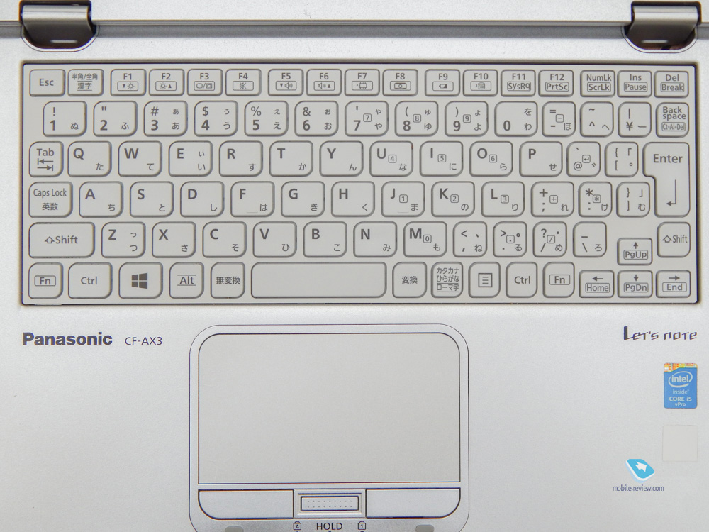 Обзор ноутбука-трансформера Panasonic Let's Note CF-AX3