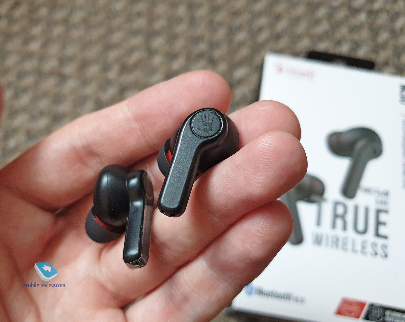 TWS Wireless Earbuds mit Ultra Low Latenz. Ideal für Spiele und Videos.“ width=