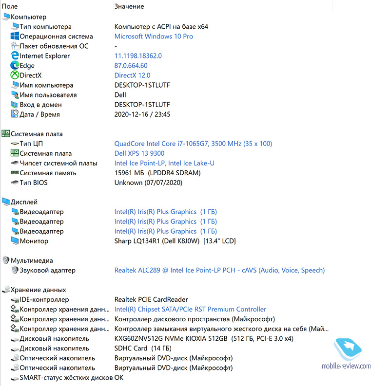 Обзор Dell XPS 13 9300