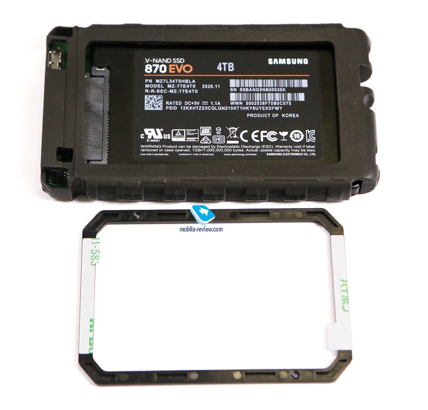 Внешний корпус для 2.5 дюймового SSD/HDD - Transcend StoreJet 25CK3