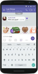 Viber Chat Extension Stickers