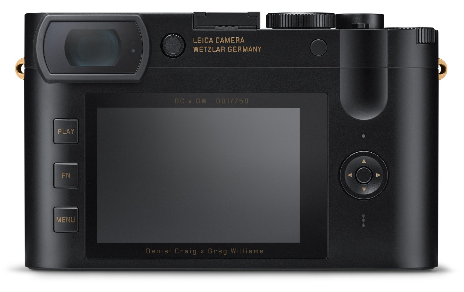 Leica выпустила лимитированную камеру Leica Q2 Daniel Craig x Greg Williams