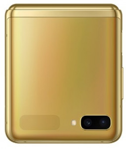 Galaxy Z Flip Mirror Gold 3