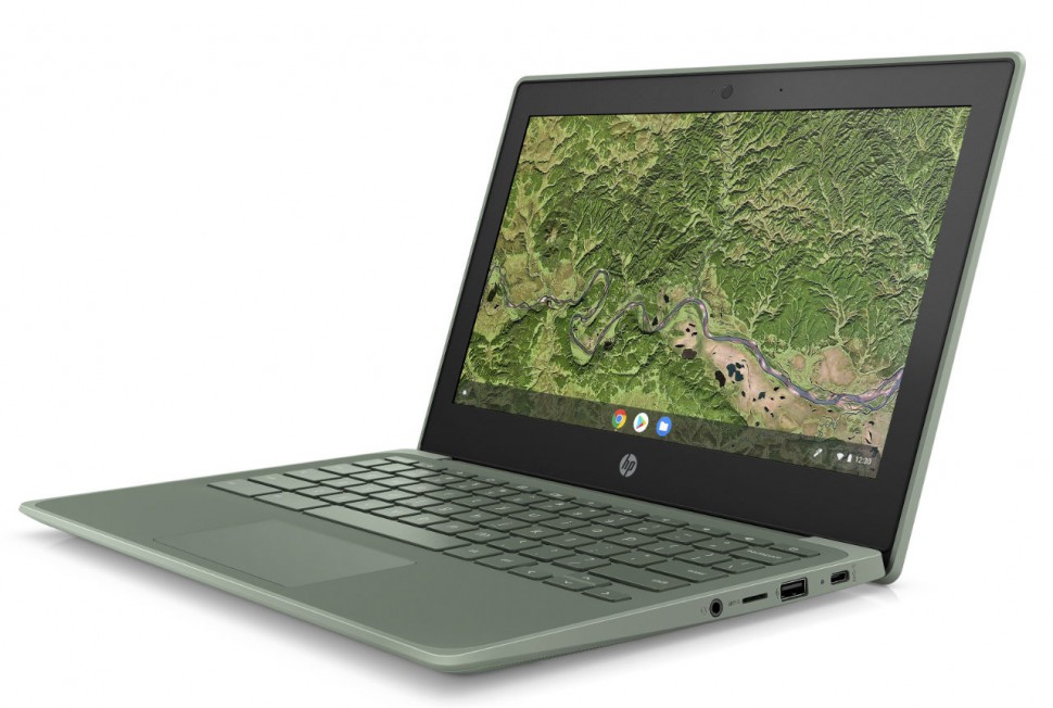 HP Chromebook 11A G8 EE_Sage Green_FrontLeft