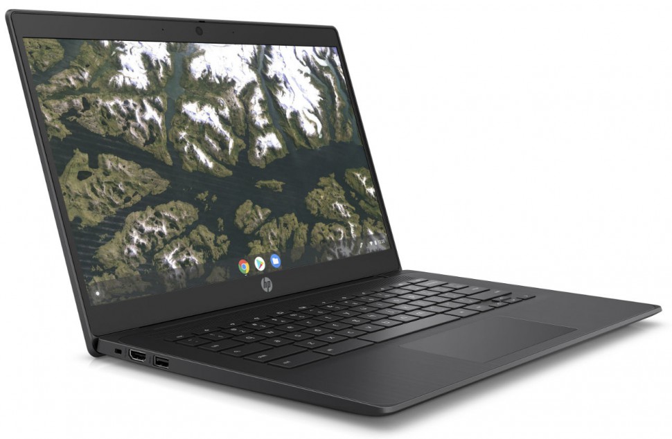 HP Chromebook 14 G6_Chalkboard Gray_Front Right