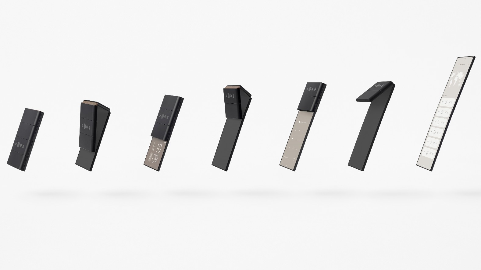 nendo conceptual design slide-phone 01