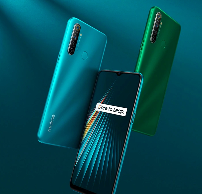 realme 5i blue