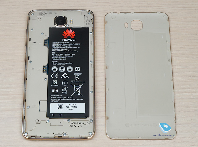 Huawei Honor 5A LYO-L21 - подробные характеристики в таблице