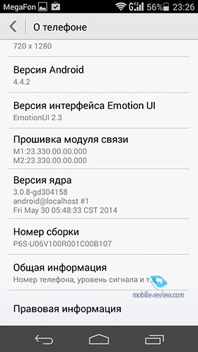 Huawei Ascend P6s
