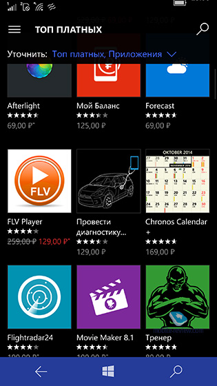 Windows 10 Mobile – аутсайдер рынка ОС