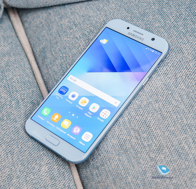 Как установить фото на контакт на смартфоне Samsung Galaxy A5?