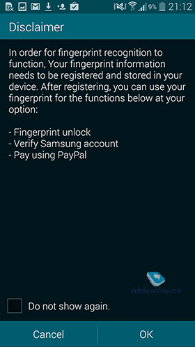 Software Features Samsung Galaxy S5