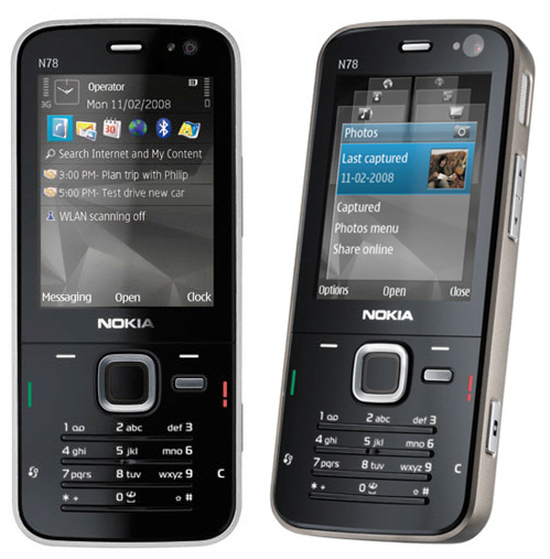 N78 nokia полный сброс